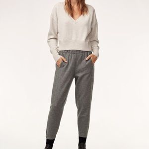 Aritzia dexter pants grey